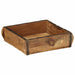 Tavă 4 pcs Maro 29 x 31 x 10 cm Lemn recuperat masiv - WALTI WALTI