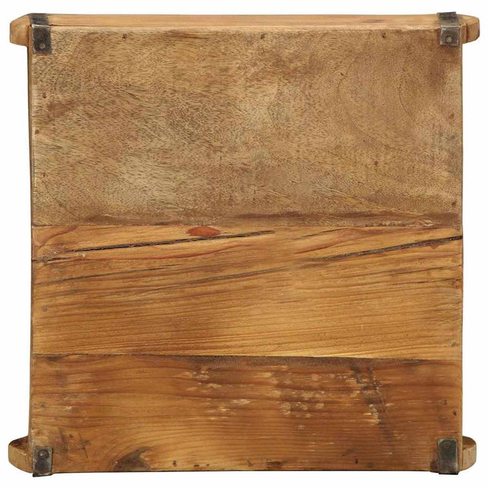 Tavă 4 pcs Maro 29 x 31 x 10 cm Lemn recuperat masiv - WALTI WALTI