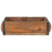 Tavă 4 pcs Maro 29 x 31 x 10 cm Lemn recuperat masiv - WALTI WALTI