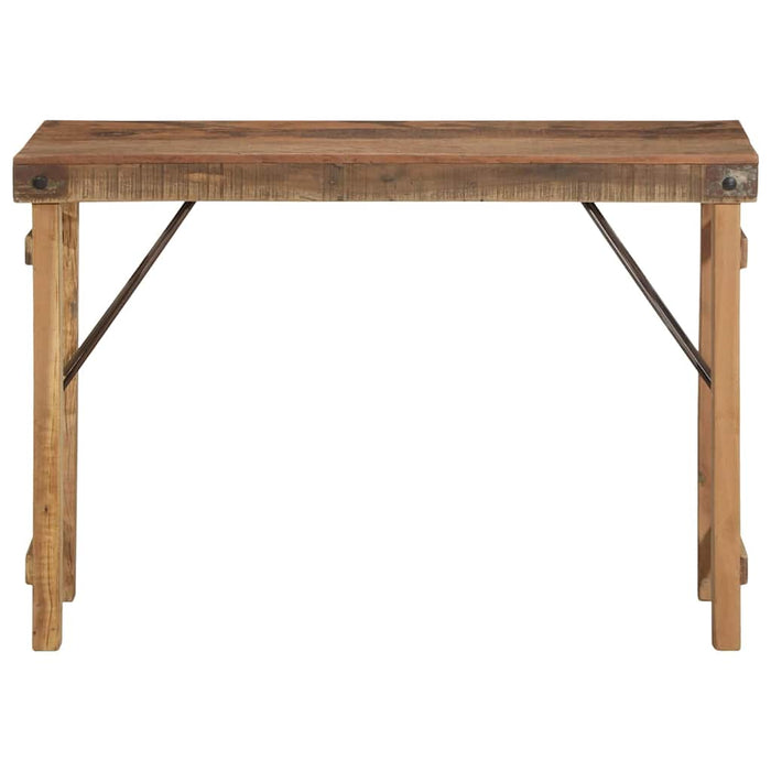 Masă laterală Maro 110 x 35 x 76 cm Lemn recuperat masiv WALTI