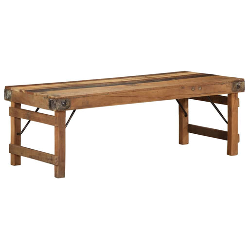 Masă de cafea Maro 110 x 55 x 40 cm Lemn recuperat masiv - WALTI WALTI
