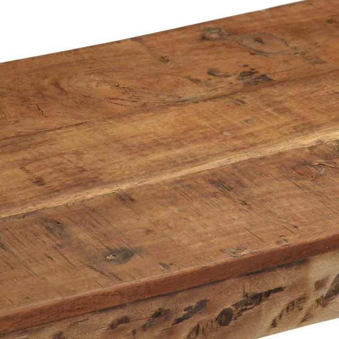 bancă natural 110 x 35 x 46 cm Lemn Vechi Recuperat - WALTI WALTI