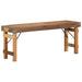 bancă natural 110 x 35 x 46 cm Lemn Vechi Recuperat - WALTI WALTI