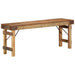 bancă natural 110 x 35 x 46 cm Lemn Vechi Recuperat - WALTI WALTI