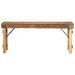 bancă natural 110 x 35 x 46 cm Lemn Vechi Recuperat - WALTI WALTI