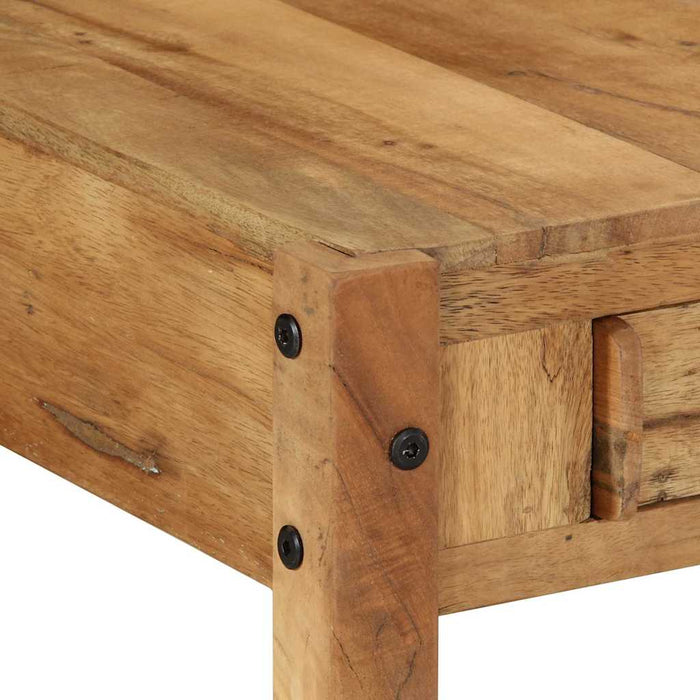 Masă de cafea Maro 110 x 54 x 35 cm Lemn recuperat masiv - WALTI WALTI