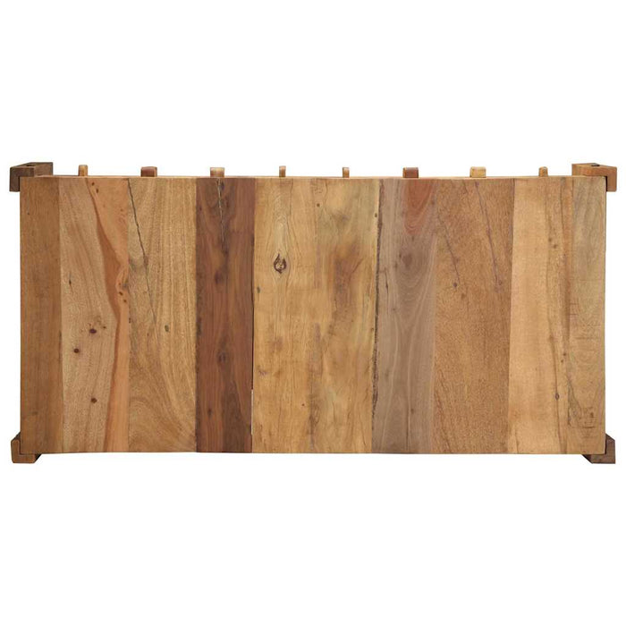 Masă de cafea Maro 110 x 54 x 35 cm Lemn recuperat masiv - WALTI WALTI