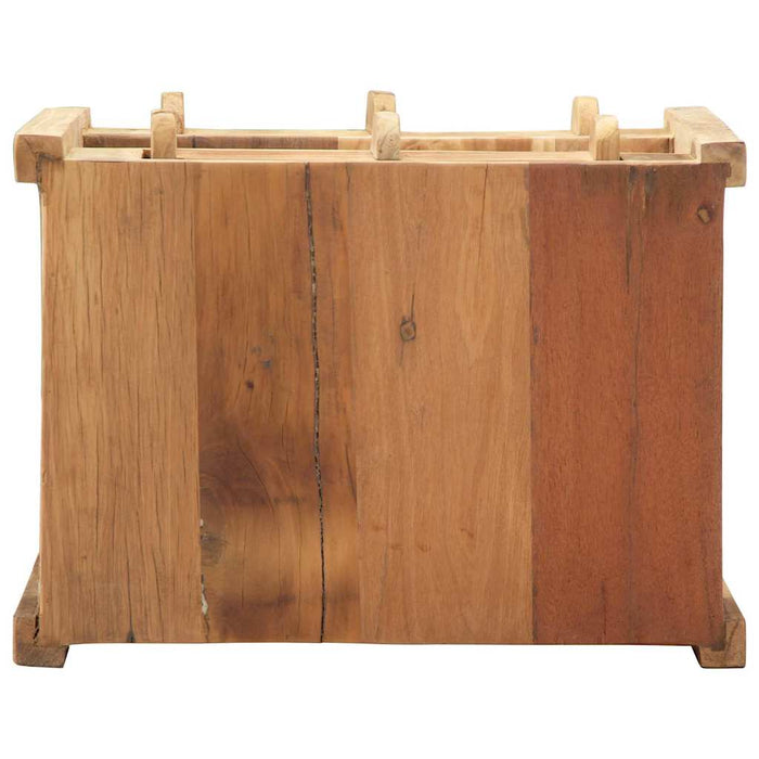 Masă laterală Maro 43 x 32 x 46 cm Lemn recuperat masiv - WALTI WALTI