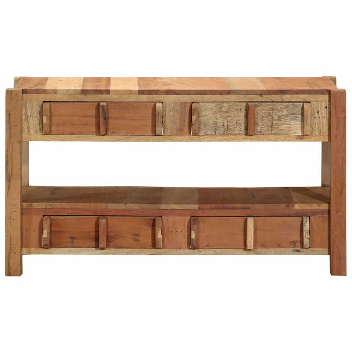 Cabinet TV cu sertar Maro 83 x 33 x 46 cm Lemn recuperat masiv - WALTI WALTI