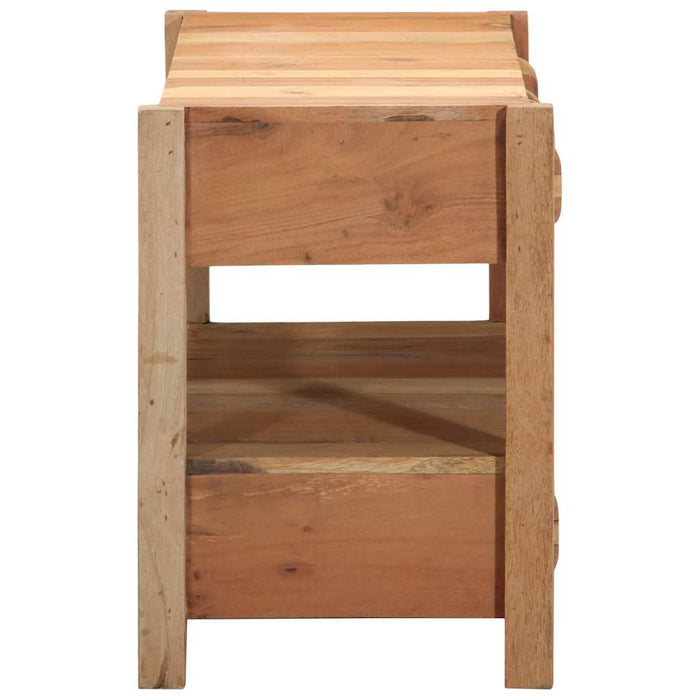 Cabinet TV cu sertar Maro 83 x 33 x 46 cm Lemn recuperat masiv - WALTI WALTI