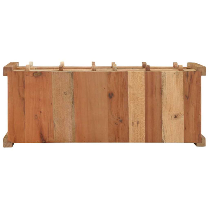 Cabinet TV cu sertar Maro 83 x 33 x 46 cm Lemn recuperat masiv - WALTI WALTI