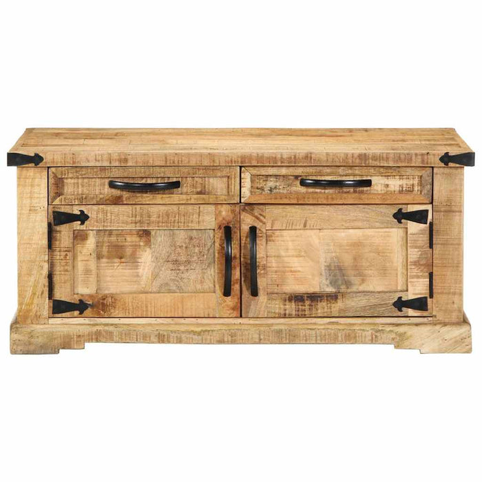 Masă de cafea Maro 90 x 50 x 40 cm Lemn de mango solid - WALTI WALTI