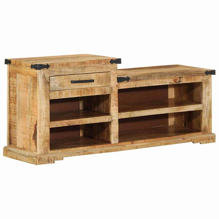 bancă cu sertar cu depozitare Maro 110 x 35 x 50 cm Mango aspru - WALTI WALTI