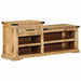 bancă cu sertar cu depozitare Maro 110 x 35 x 50 cm Mango aspru - WALTI WALTI