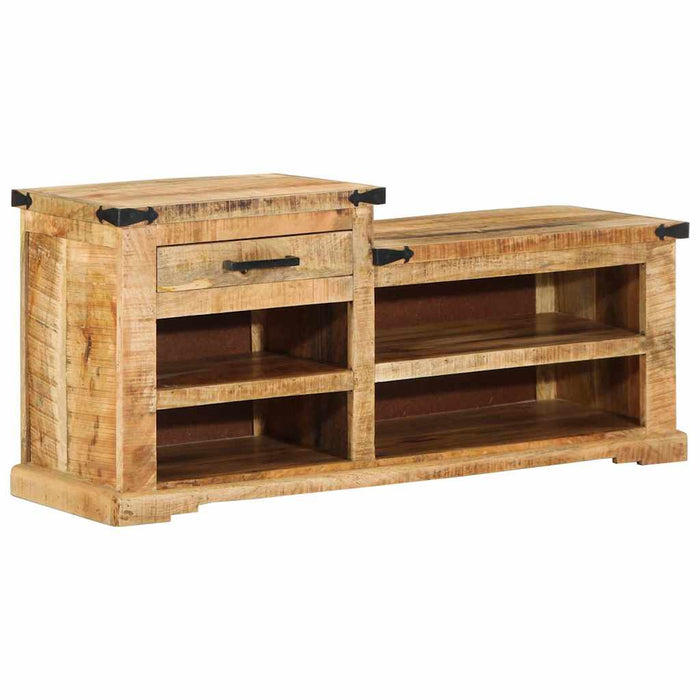 bancă cu sertar cu depozitare Maro 110 x 35 x 50 cm Mango aspru - WALTI WALTI