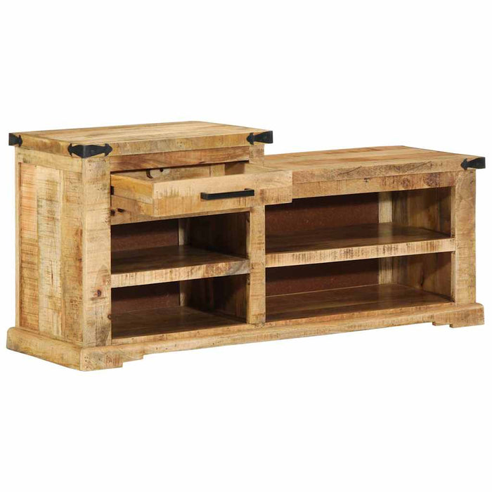 bancă cu sertar cu depozitare Maro 110 x 35 x 50 cm Mango aspru - WALTI WALTI