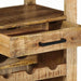 Troler de Bucătărie Maro 55 x 40 x 80 cm Lemn de mango solid - WALTI WALTI