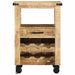 Troler de Bucătărie Maro 55 x 40 x 80 cm Lemn de mango solid - WALTI WALTI