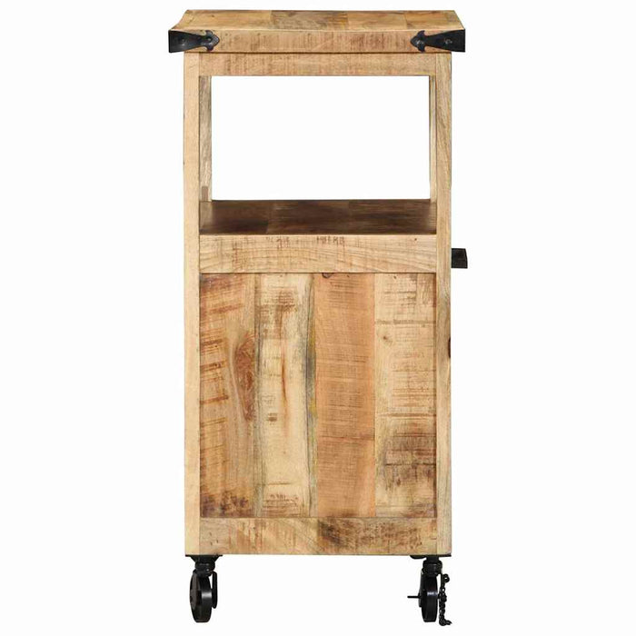 Troler de Bucătărie Maro 55 x 40 x 80 cm Lemn de mango solid - WALTI WALTI