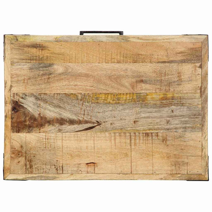 Troler de Bucătărie Maro 55 x 40 x 80 cm Lemn de mango solid - WALTI WALTI