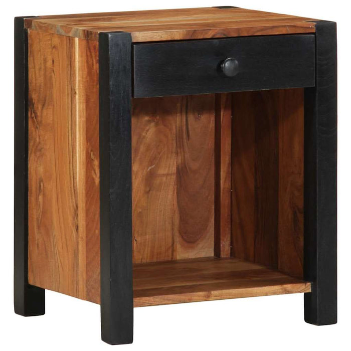 Dulap de noapte Maro 40 x 35 x 50 cm Lemn Solid de Acacia - WALTI WALTI