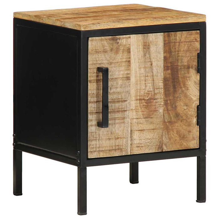 Dulap de noapte 2 pcs Maro și negru 30 x 30 x 40 cm - WALTI WALTI