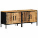 Dulap de noapte 2 pcs Maro și negru 50 x 30 x 45 cm - WALTI WALTI