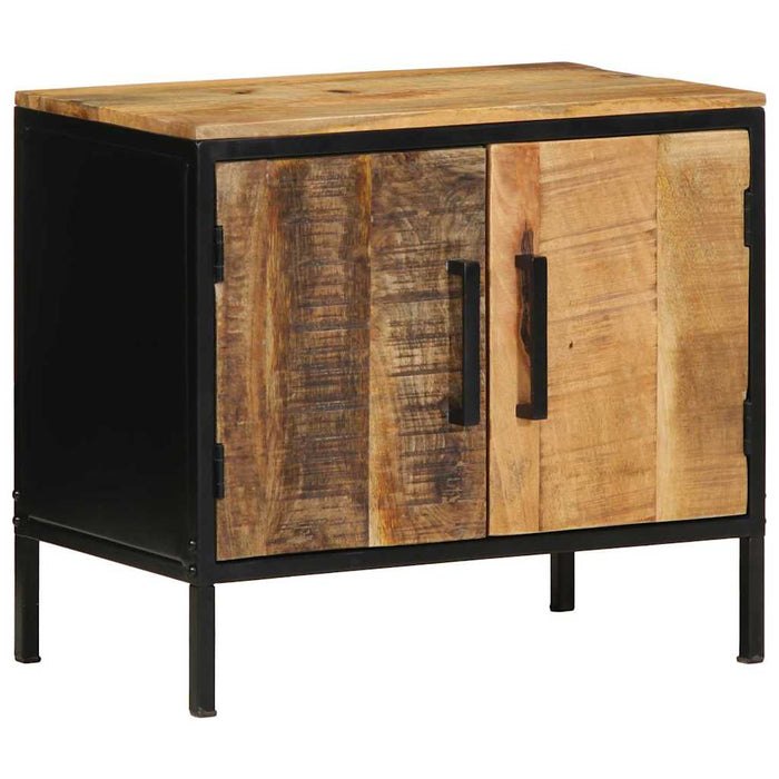 Dulap de noapte 2 pcs Maro și negru 50 x 30 x 45 cm - WALTI WALTI