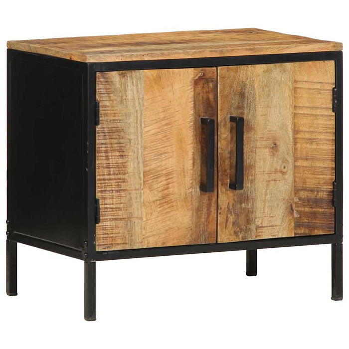 Dulap de noapte 2 pcs Maro și negru 50 x 30 x 45 cm - WALTI WALTI