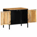 Dulap de noapte 2 pcs Maro și negru 50 x 30 x 45 cm - WALTI WALTI