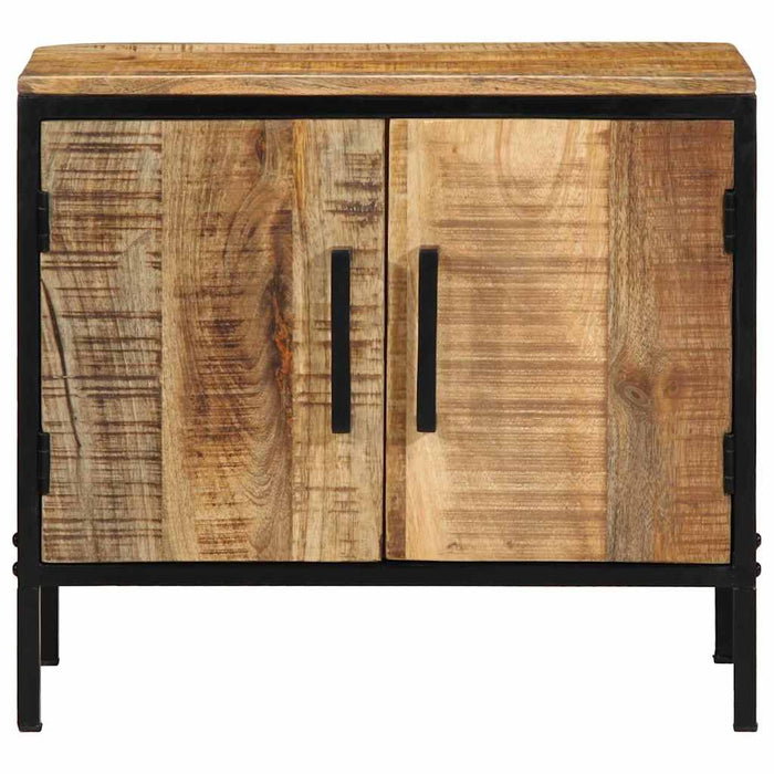 Dulap de noapte 2 pcs Maro și negru 50 x 30 x 45 cm - WALTI WALTI