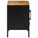 Dulap de noapte 2 pcs Maro și negru 50 x 30 x 45 cm - WALTI WALTI