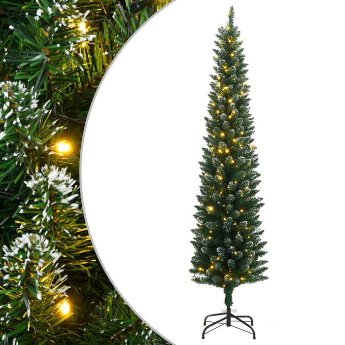 Brad de Crăciun artificial subțire cu 150 LED-uri, 120 cm - WALTI WALTI