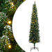 Brad de Crăciun artificial subțire cu 150 LED-uri, 120 cm - WALTI WALTI