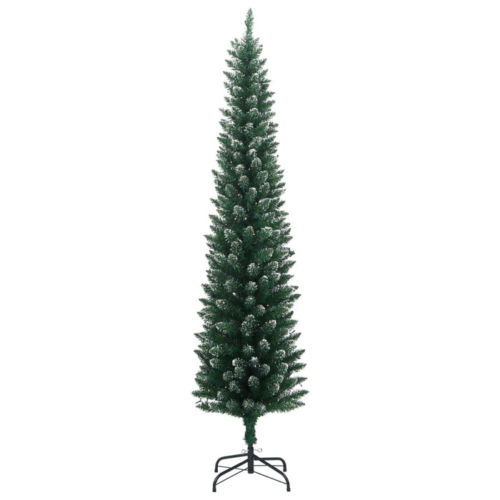 Brad de Crăciun artificial subțire cu 150 LED-uri, 120 cm - WALTI WALTI