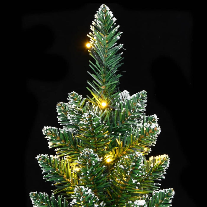 Brad de Crăciun artificial subțire cu 150 LED-uri, 120 cm - WALTI WALTI