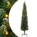 Brad de Crăciun artificial subțire cu 150 LED-uri, 150 cm - WALTI WALTI