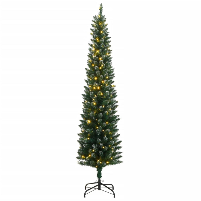 Brad de Crăciun artificial subțire cu 150 LED-uri, 150 cm - WALTI WALTI
