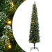 Brad Crăciun artificial subțire cu 300 LED-uri, 180 cm - WALTI WALTI