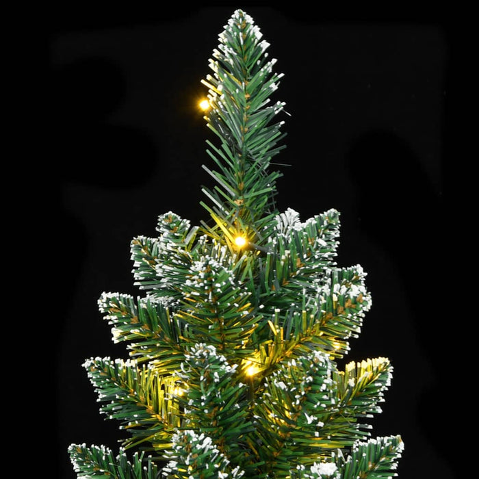 Brad Crăciun artificial subțire cu 300 LED-uri, 180 cm - WALTI WALTI