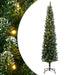 Brad Crăciun artificial subțire cu 300 LED-uri, 210 cm - WALTI WALTI