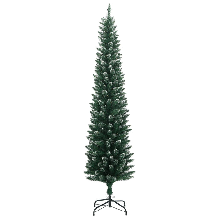 Brad Crăciun artificial subțire cu 300 LED-uri, 210 cm - WALTI WALTI