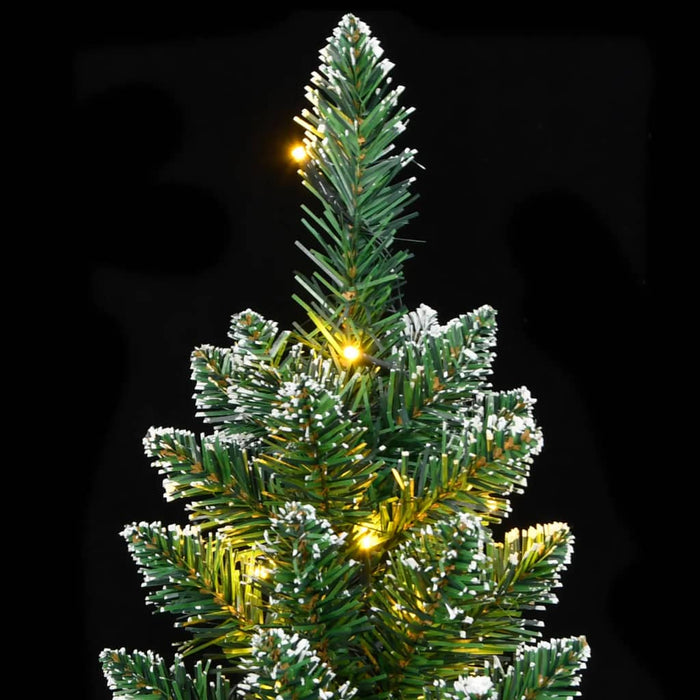 Brad Crăciun artificial subțire cu 300 LED-uri, 210 cm - WALTI WALTI