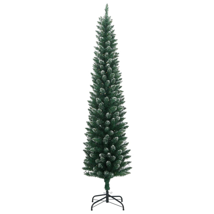 Brad Crăciun artificial subțire cu 300 LED-uri, 240 cm - WALTI WALTI