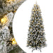Brad de Crăciun artificial 150 LED-uri și zăpadă, 150 cm - WALTI WALTI