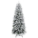 Brad de Crăciun artificial 150 LED-uri și zăpadă, 150 cm - WALTI WALTI