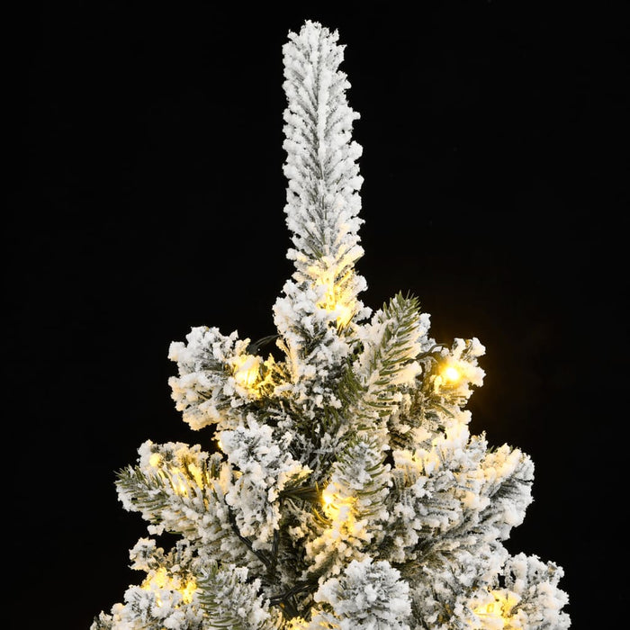 Brad de Crăciun artificial 150 LED-uri și zăpadă, 120 cm - WALTI WALTI