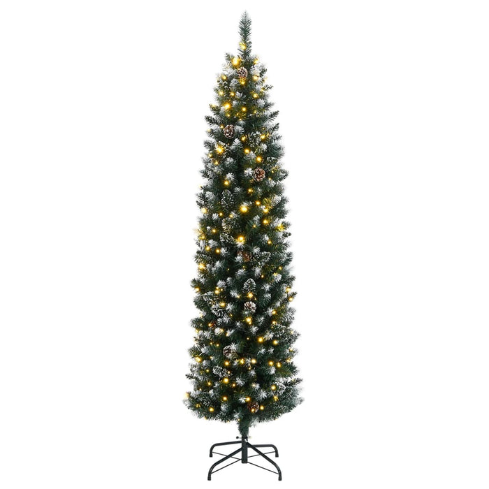 Brad de Crăciun artificial subțire cu 150 LED-uri, 150 cm - WALTI WALTI