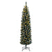 Brad de Crăciun artificial subțire cu 150 LED-uri, 150 cm - WALTI WALTI