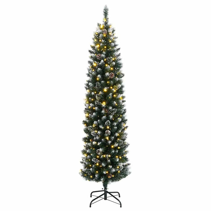 Brad Crăciun artificial subțire cu 300 LED-uri, 180 cm - WALTI WALTI